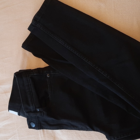 EUC Everlane Black High-Rise Skinny Jeans  Sz 27 - Picture 10 of 15